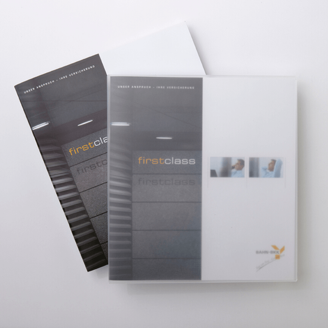 First Class, Imagebroschüre zur Begleitung von Entscheidergesprächen