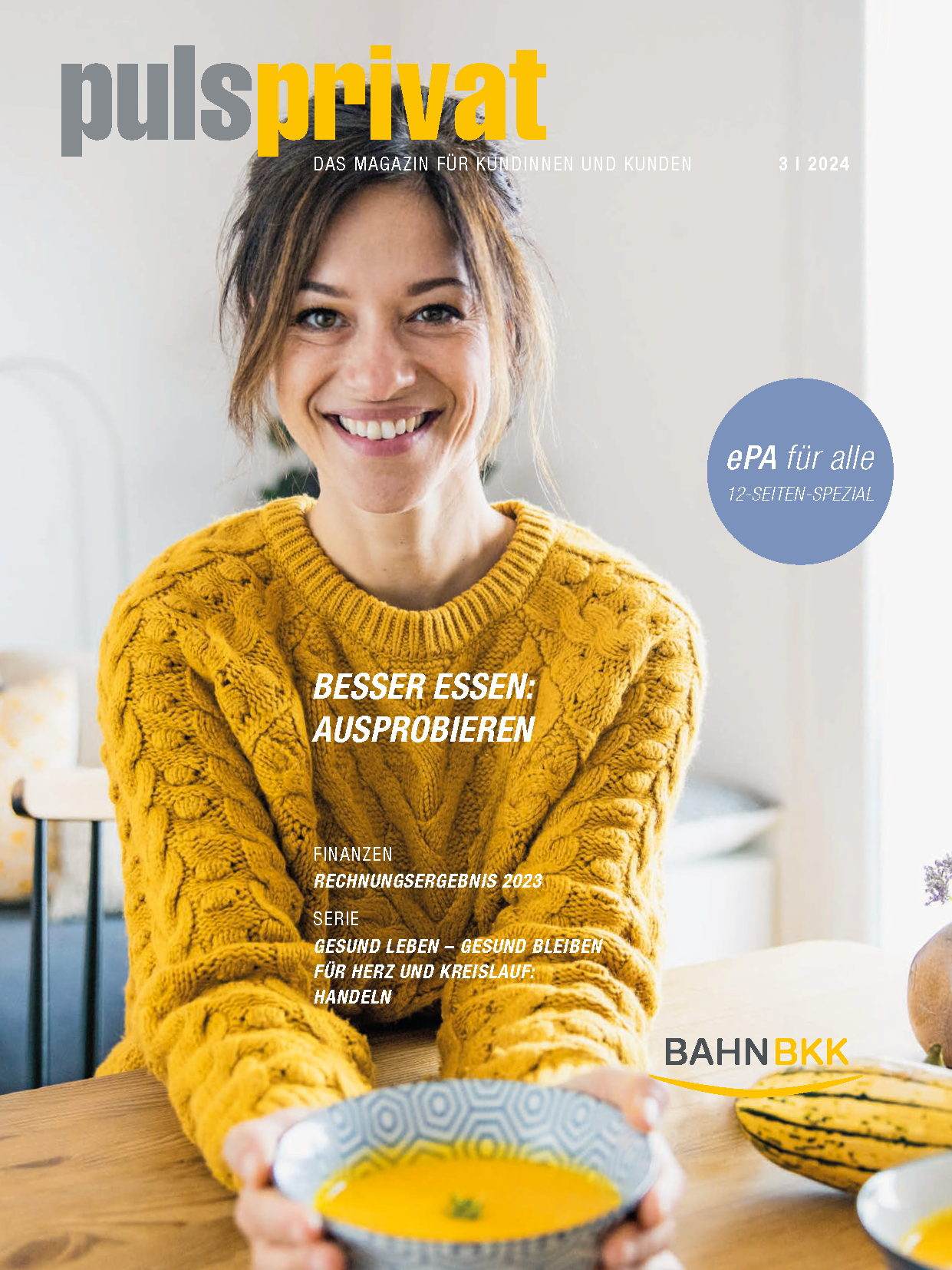 BAHN-BKK|pulsprivat Ausgabe 3|2024