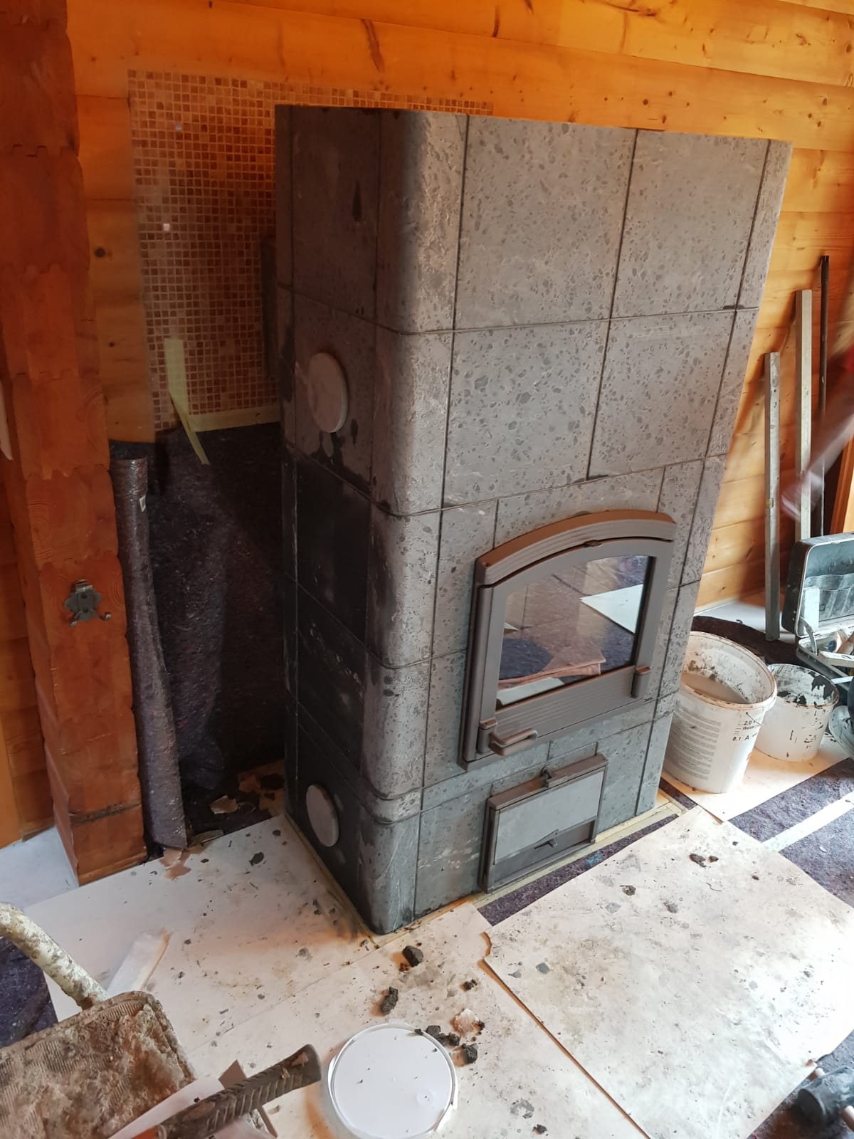 Tulikivib Specksteinofen Bau