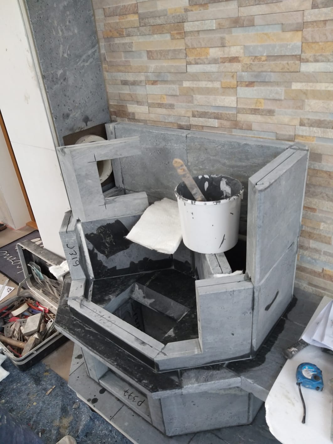 Reparatur Tulikivi Specksteinofen