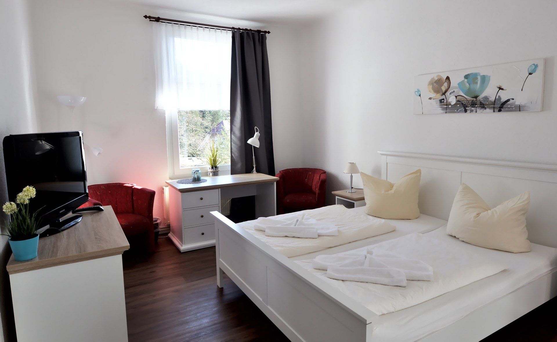 Doppelzimmer mit Balkon
