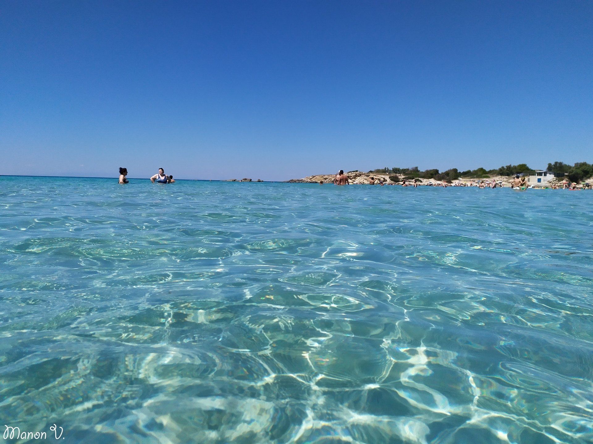 Eau transparente Pouilles Italie Eau transparente Pouilles Italie