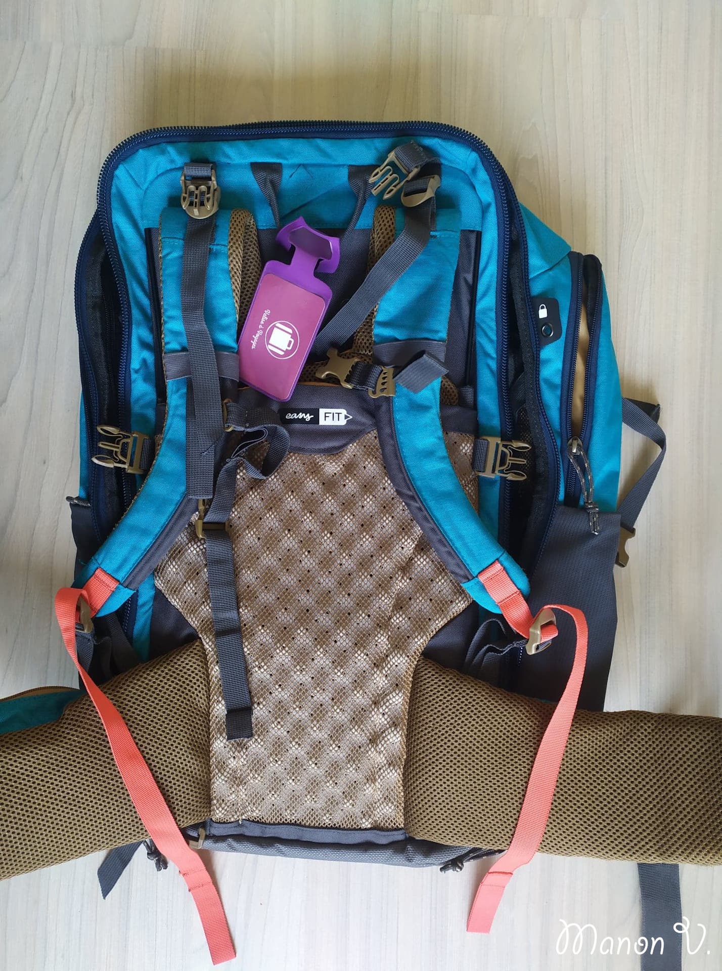 Sac à dos 40L derrière Sac à dos 40L derrière