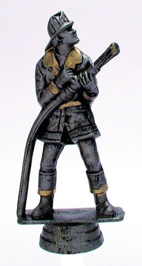 Schraubfigur Feuerwehrmann