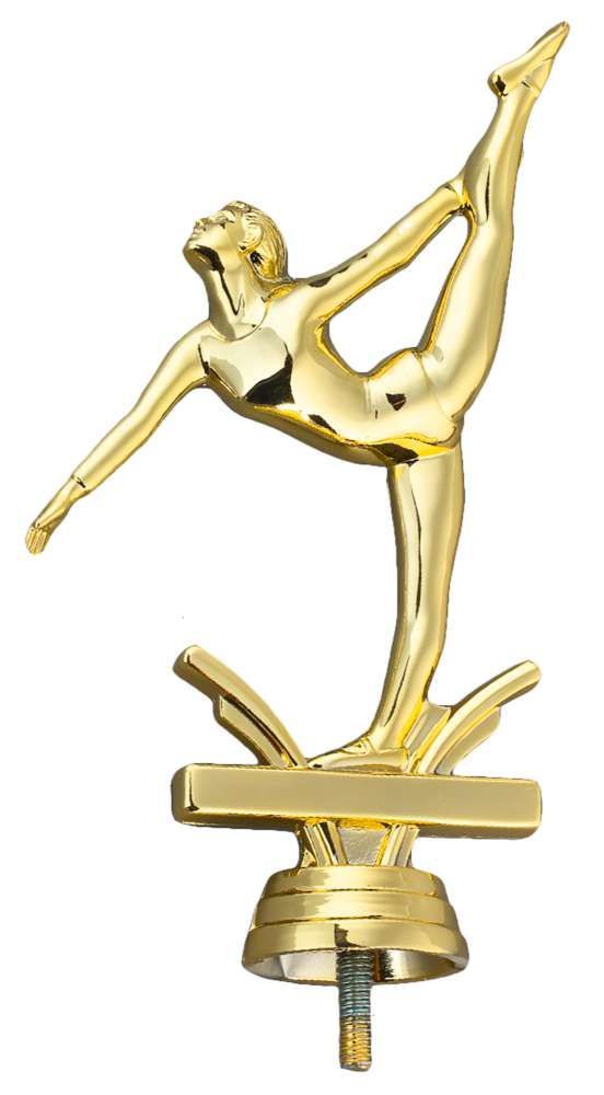 Schraubfigur Turnen Gold