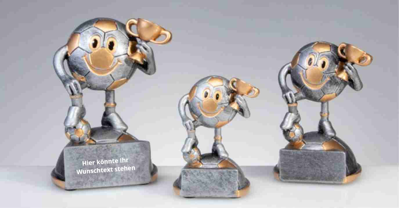 funnysports fußballtrophäe