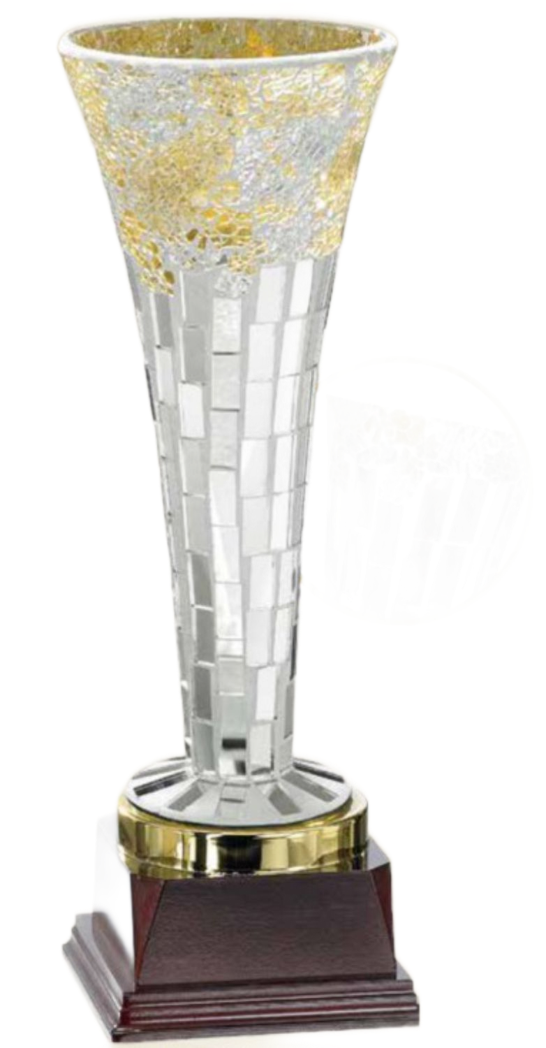 Glastrophäen im Muranostil