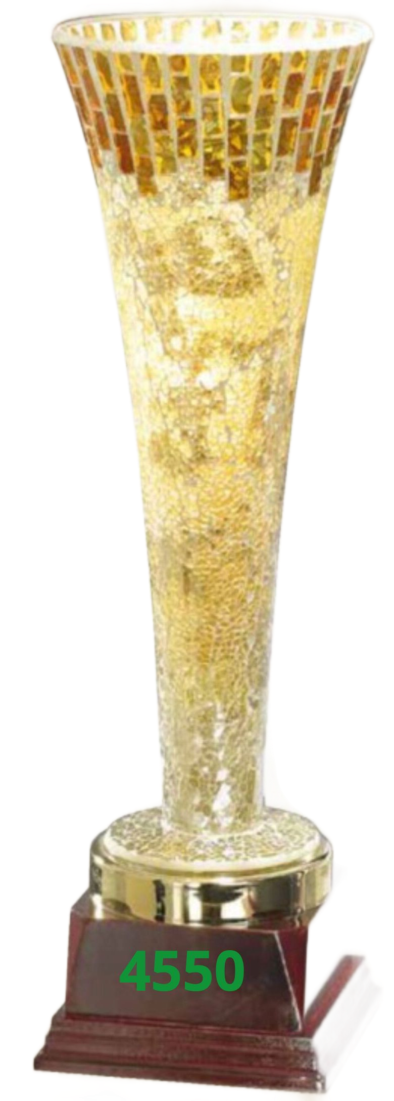 Glastrophäen im Muranostil