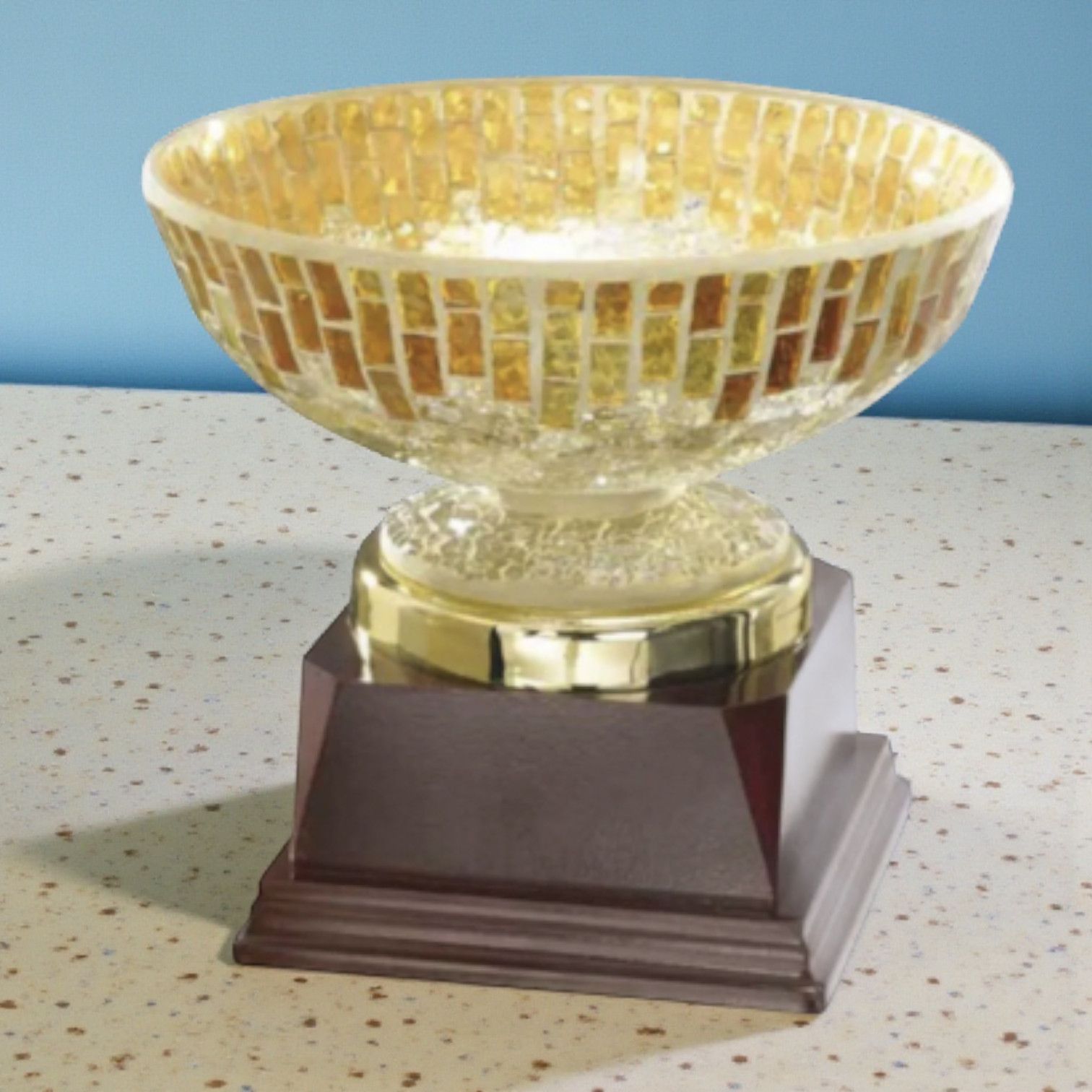 Glastrophäen im Muranostil