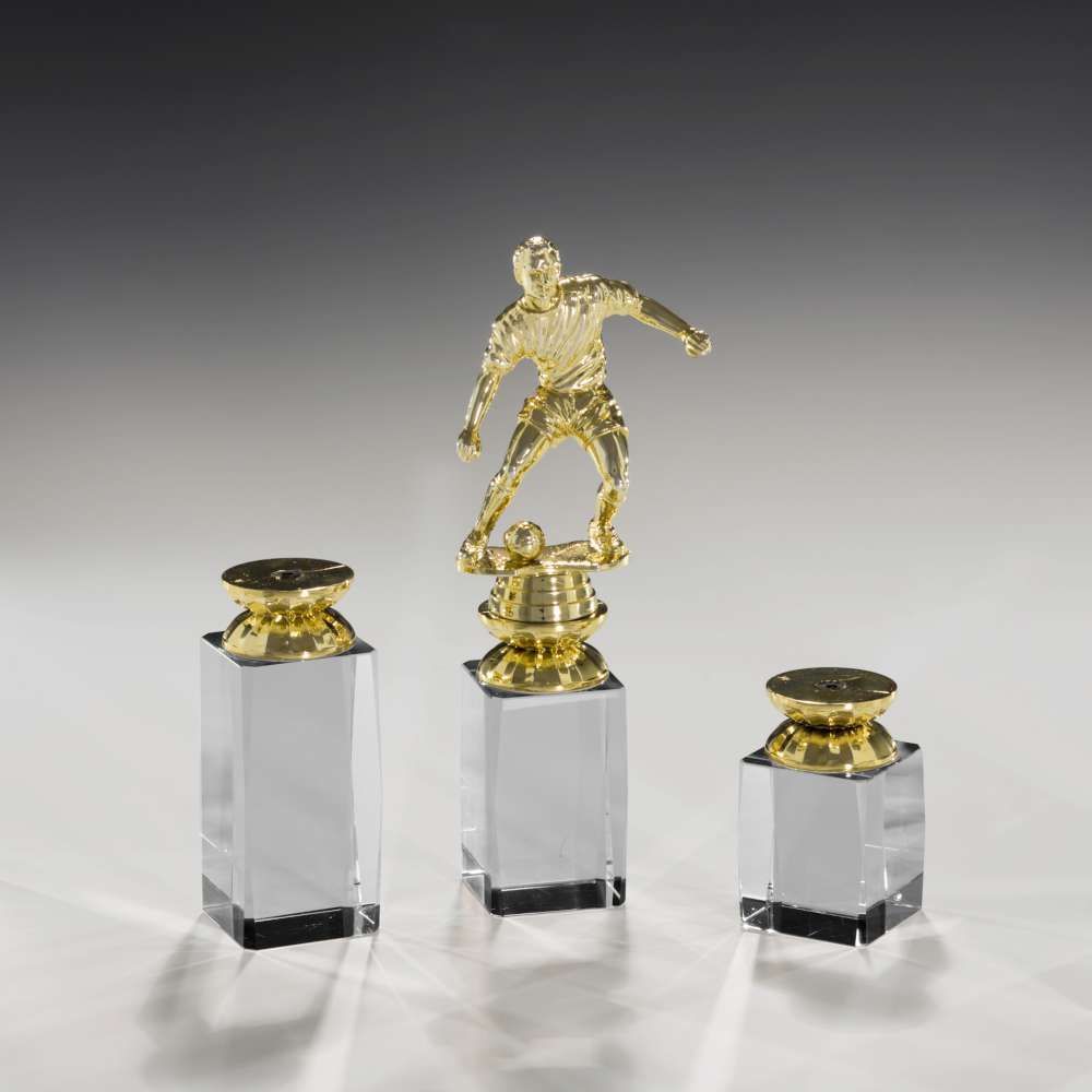 Schraubfixsockel aus Kristallglas