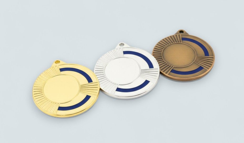 Medaillen gold silber bronze
