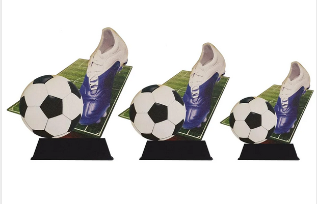 bedruckte Holztrophäe