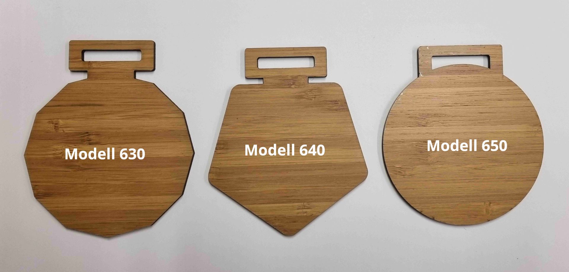 Sportmedaillen aus Holz