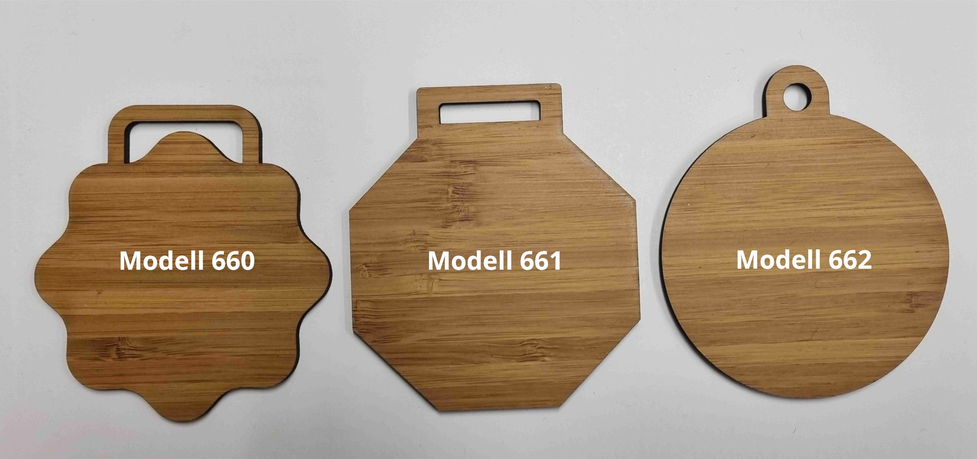 Sportmedaillen aus Holz