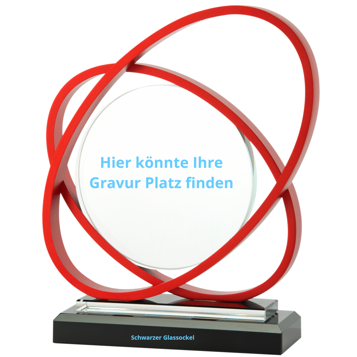 Metall-Glas-Trophäe