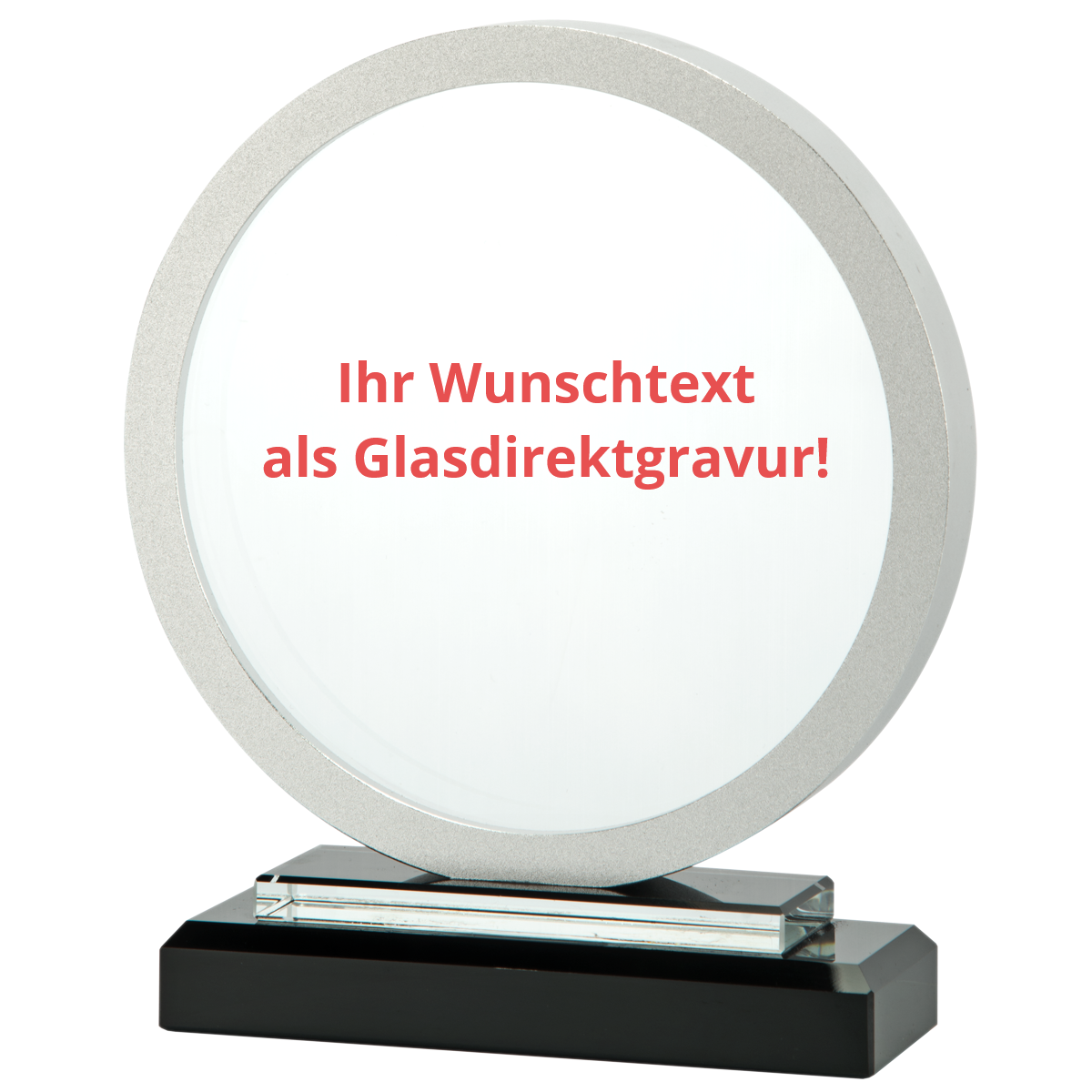 Metall Glas Trophäe