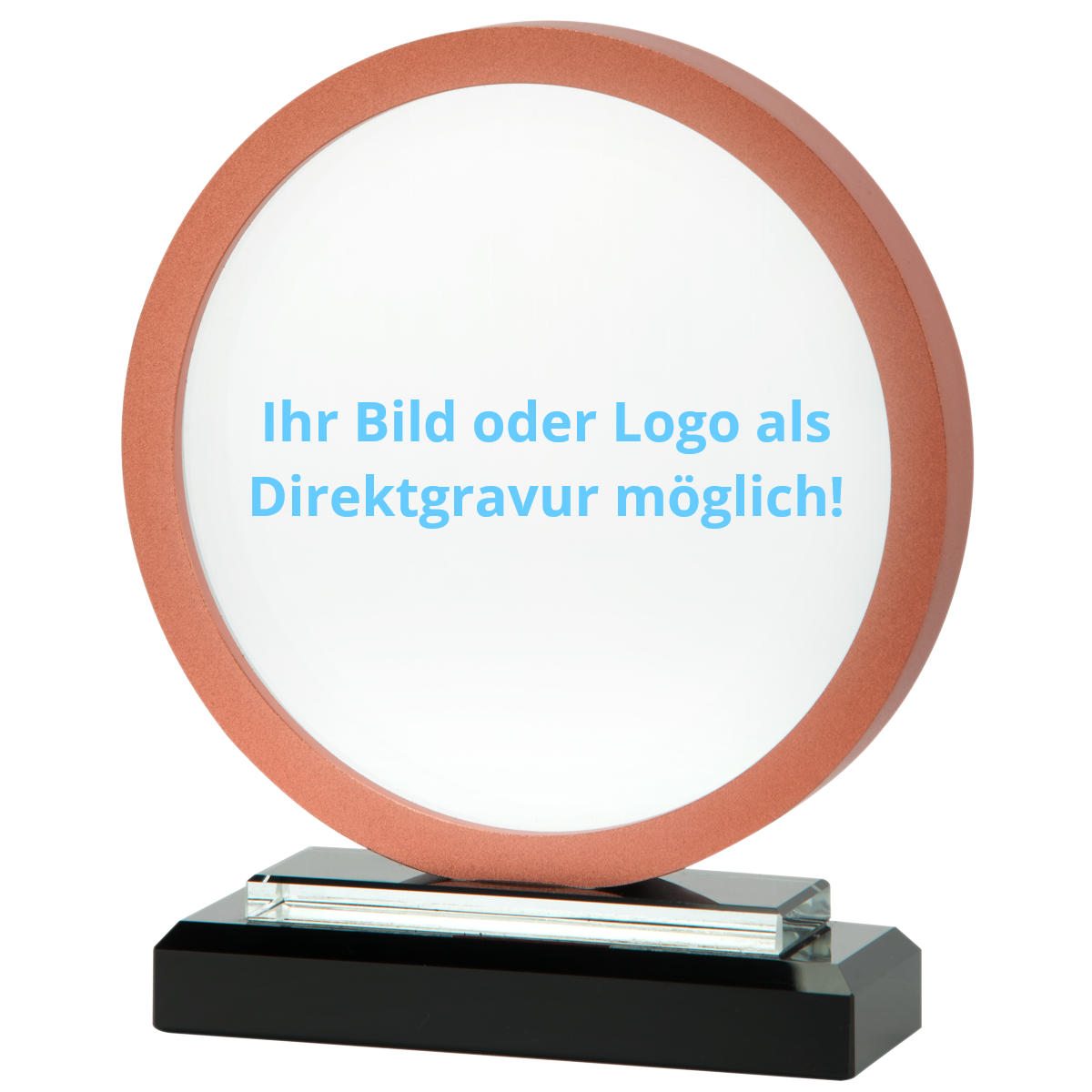 Metall Glas Trophäe