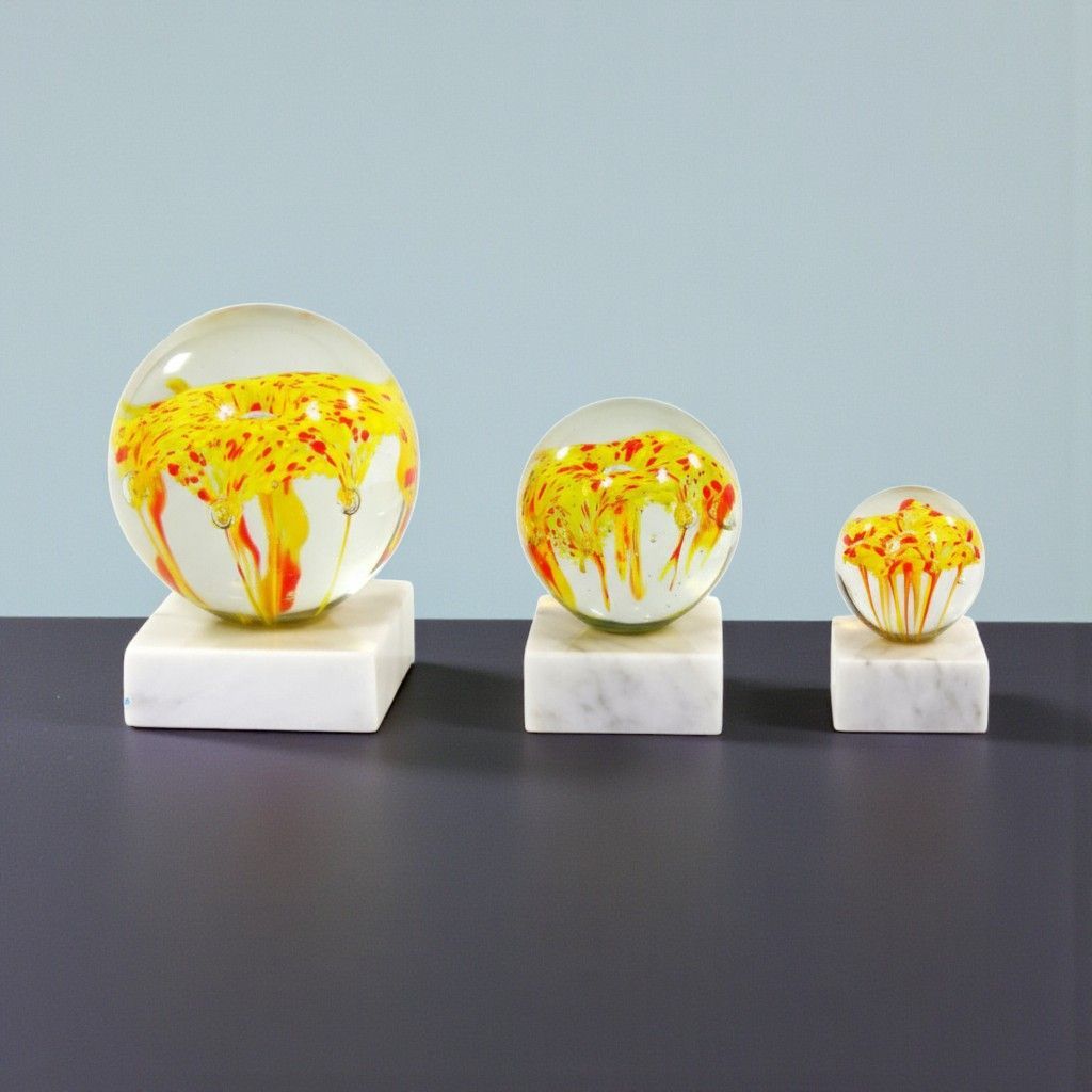 Traumkugeltrophäe Gelb Orange