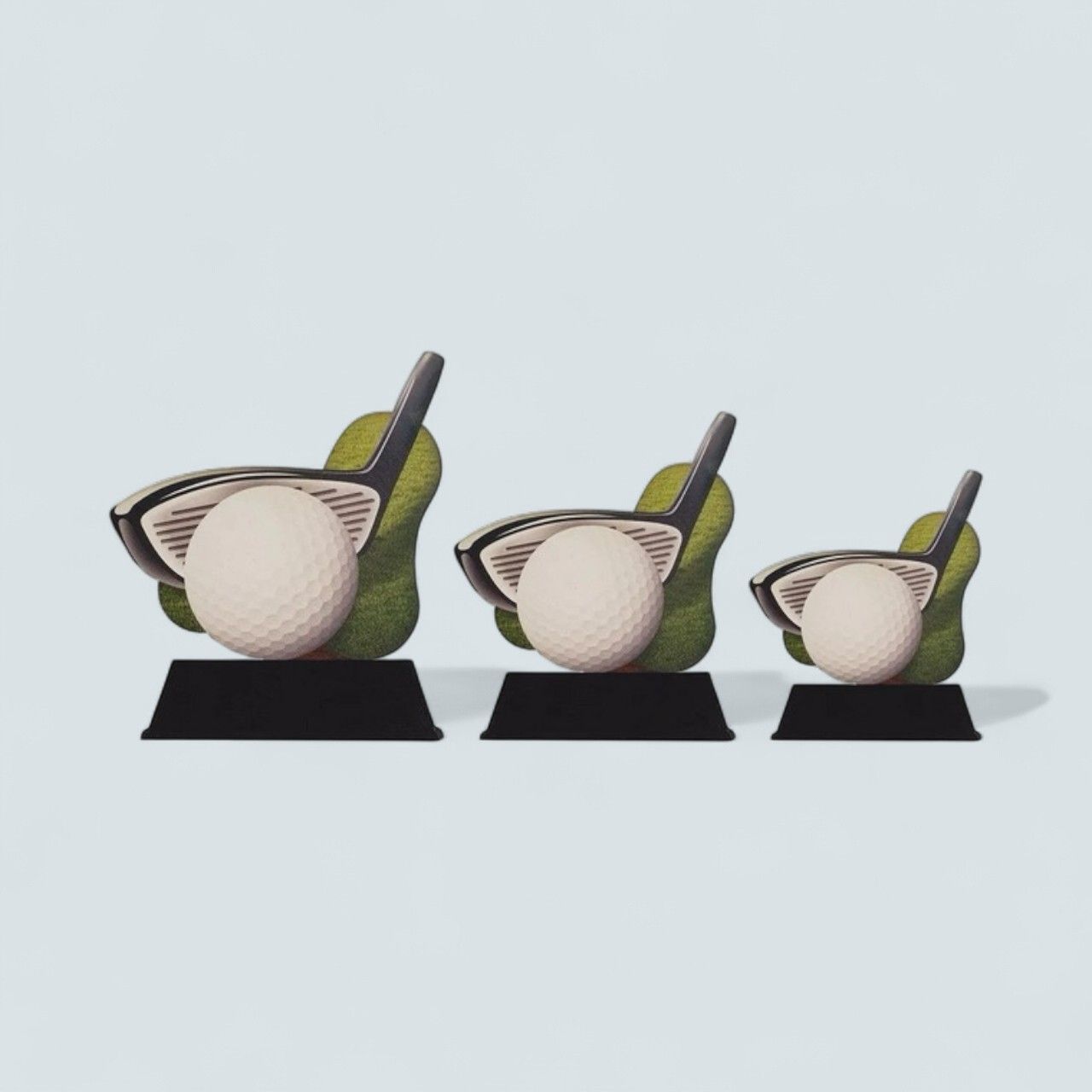 bedruckte Holztrophäe