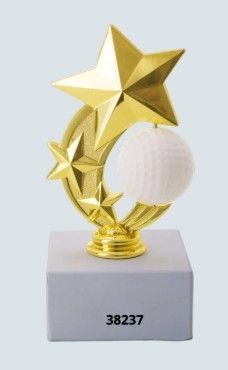 Mini Golf Trophäe & Glasgolfschlüsselanhänger