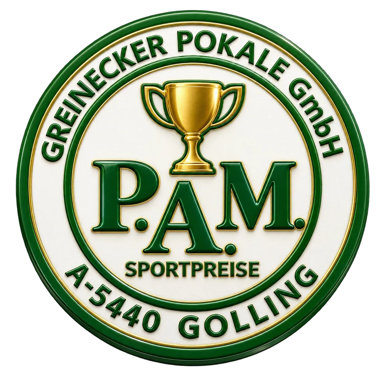 P.A.M. Greinecker Pokale GmbH Logo