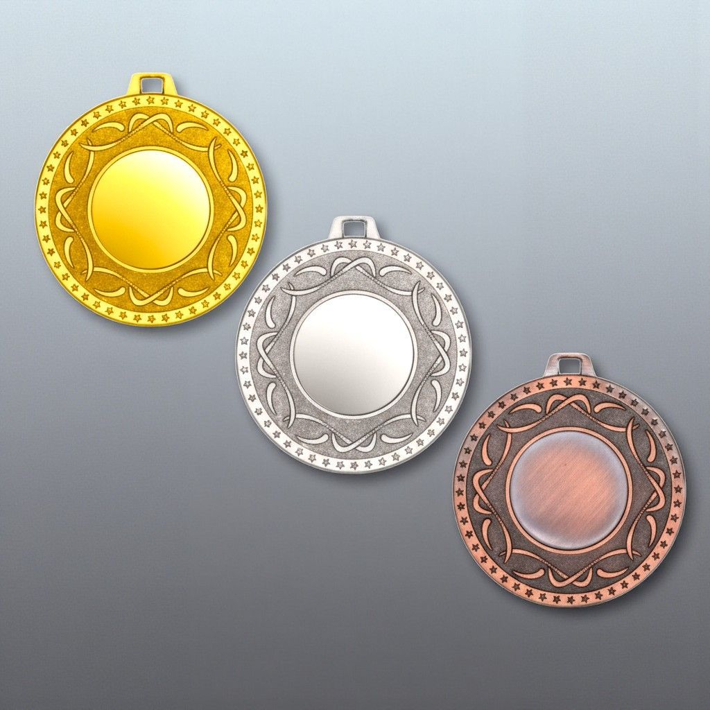 Medaillen gold silber bronze