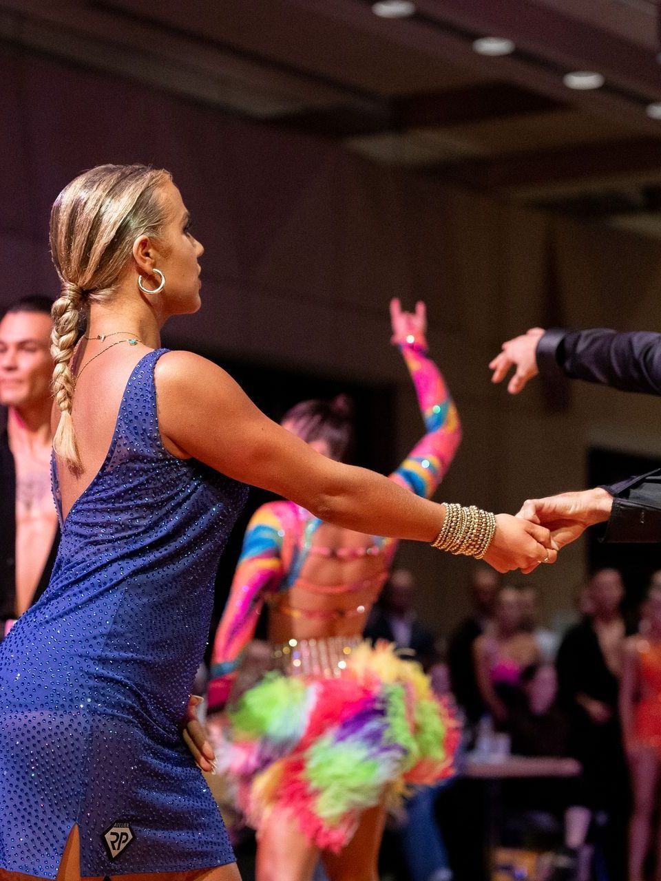 Johanna Pollen auf Latein Tanz Turnier mit Partner