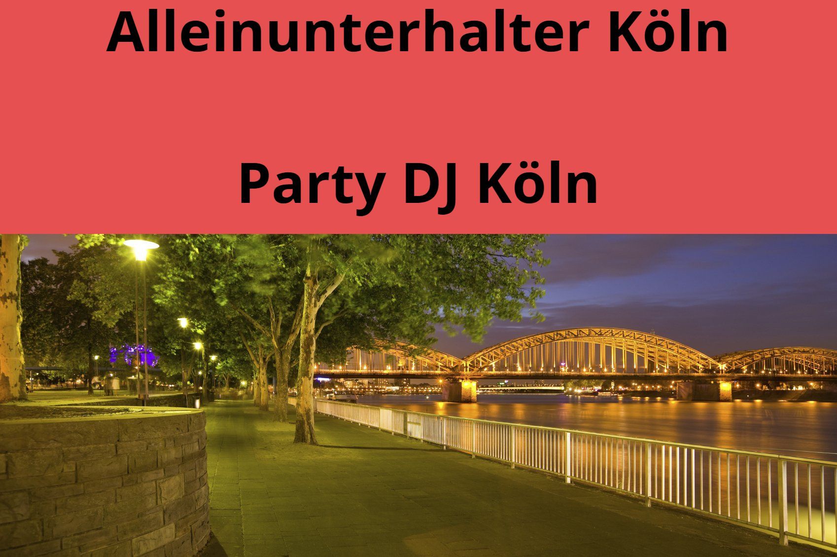 Alleinunterhalter Köln und DJ Köln Alleinunterhalter Köln und DJ Köln