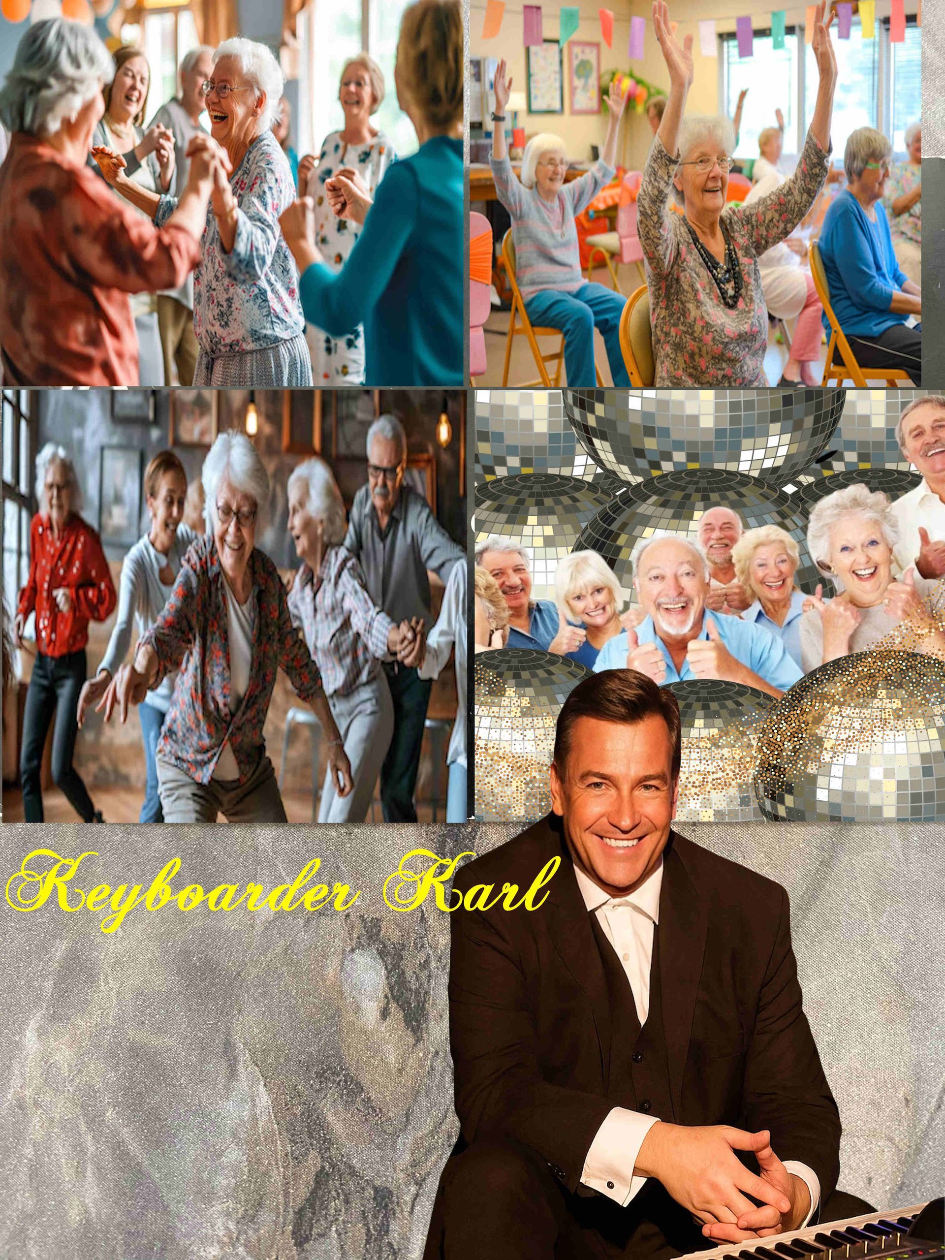 Senioren feiern mit Keyboarder Karl – Musik und Unterhaltung im Seniorenheim in NRW