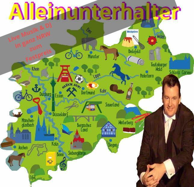 Alleinunterhalter NRW & Party DJ mit Live Musik in NRW zum Festpreis Alleinunterhalter NRW & Party DJ mit Live Musik in NRW zum Festpreis