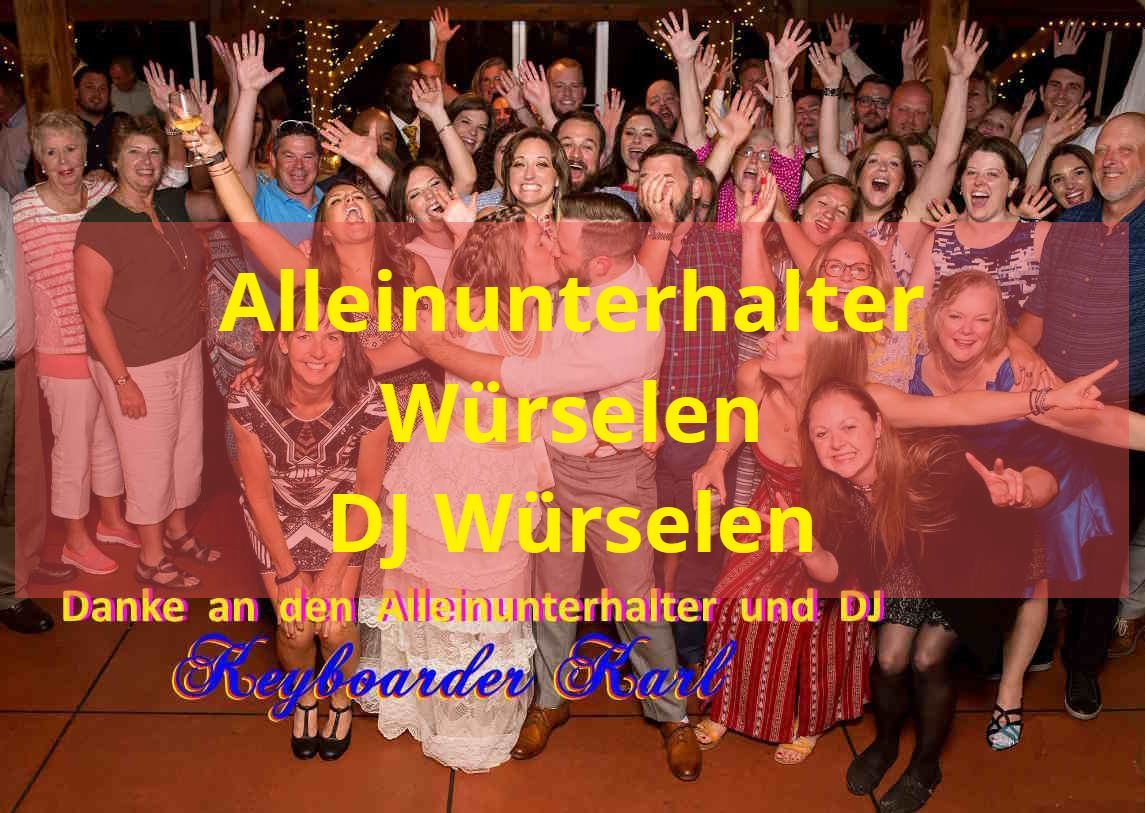 Keyboarder Karl Alleinunterhalter Wuerselen Oppen Haal