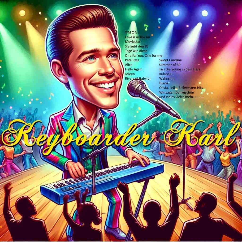 Alleinunterhalter für goldene Hochzeit - Buchen Sie Keyboarder Karl Alleinunterhalter für goldene Hochzeit - Buchen Sie Keyboarder Karl