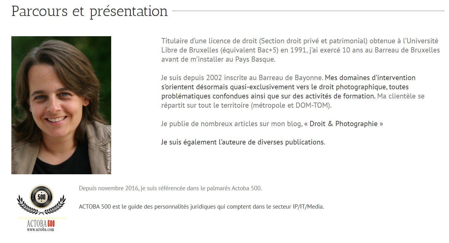 redirection vers la page