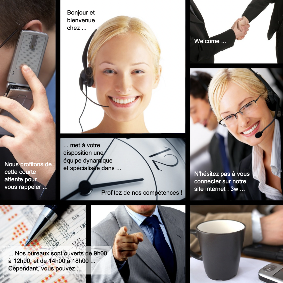 accueil téléphonique