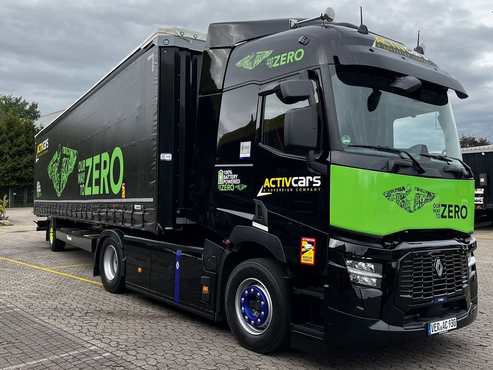 Der neue E Truck im Fuhrpark Renault
