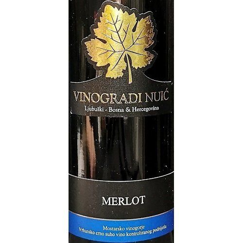 Nuić - Merlot vrhunski Nuić - Merlot vrhunski