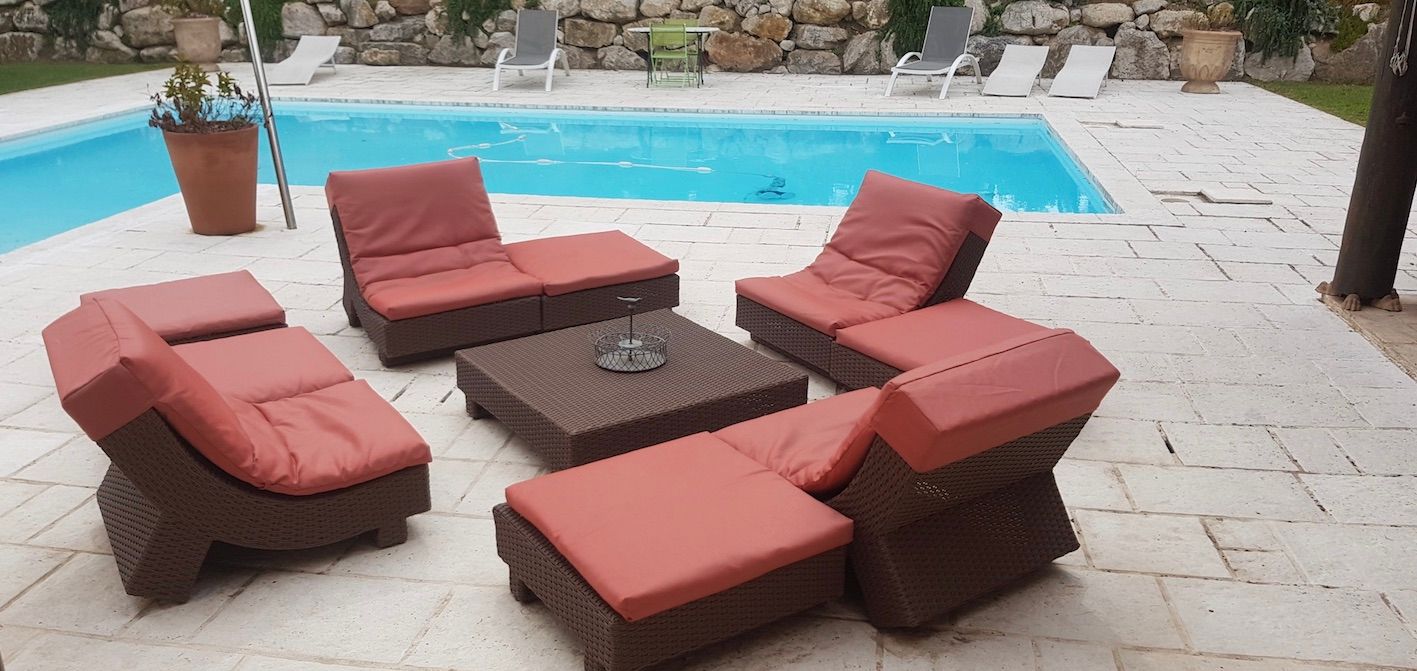 coussin sunbrella