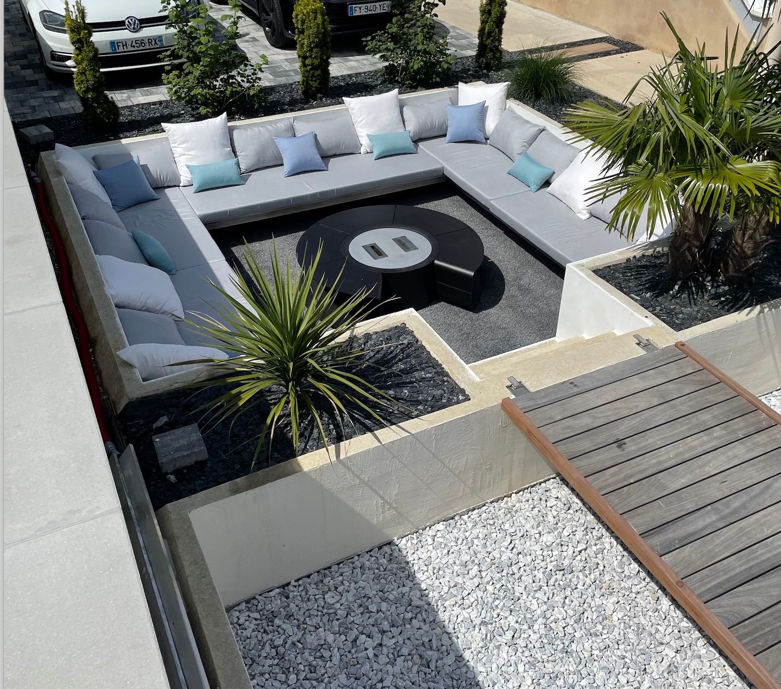 Coussin extérieur sur mesure en Sunbrella