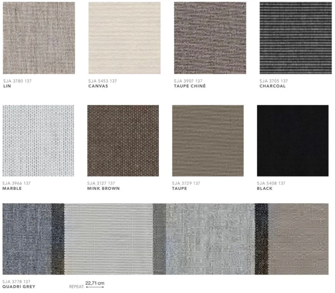 Sunbrella Solids & stripes