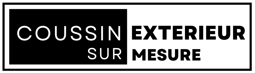 coussin extérieur sur mesure