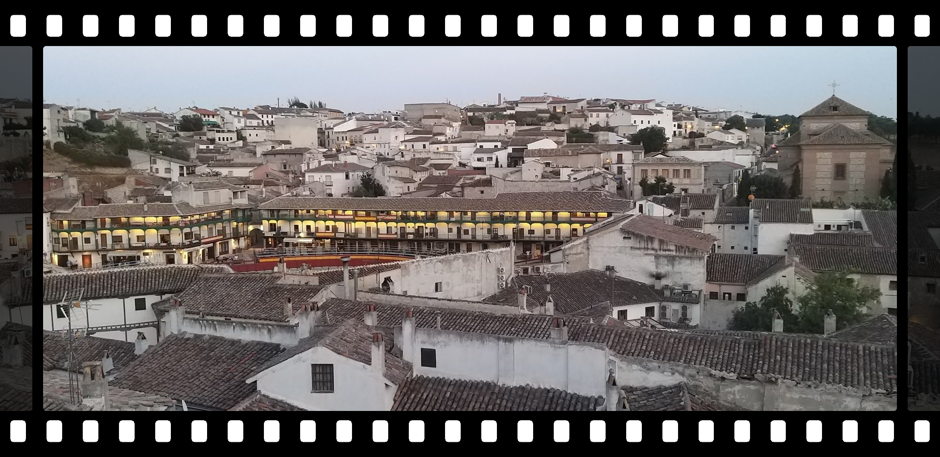 Panorámica Balcón Free Tour Chinchón, Panorámica desde