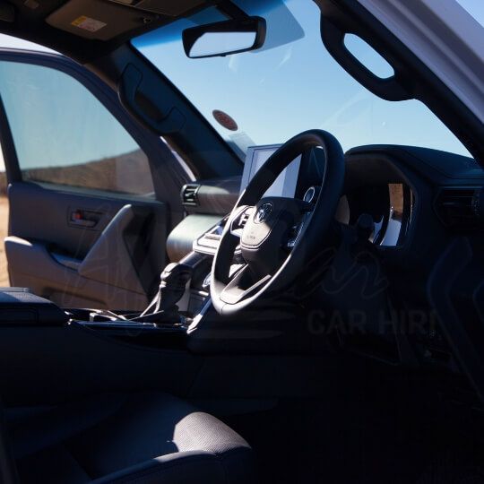 Toyota Land Cruiser 300 GX-R inside