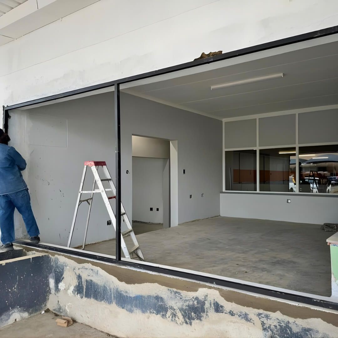 AfriCar Kundencenter noch im Bau