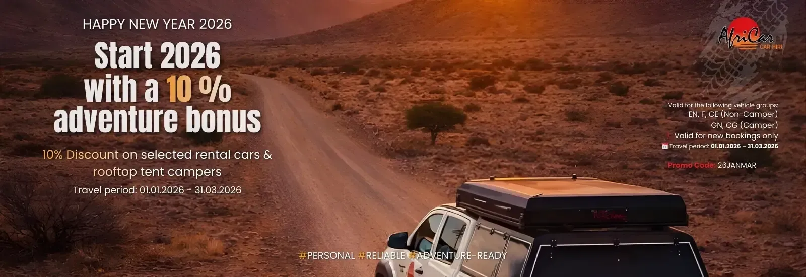 <p class="rteBlock">Start in 2026 with a 10% adventure bonus</p>