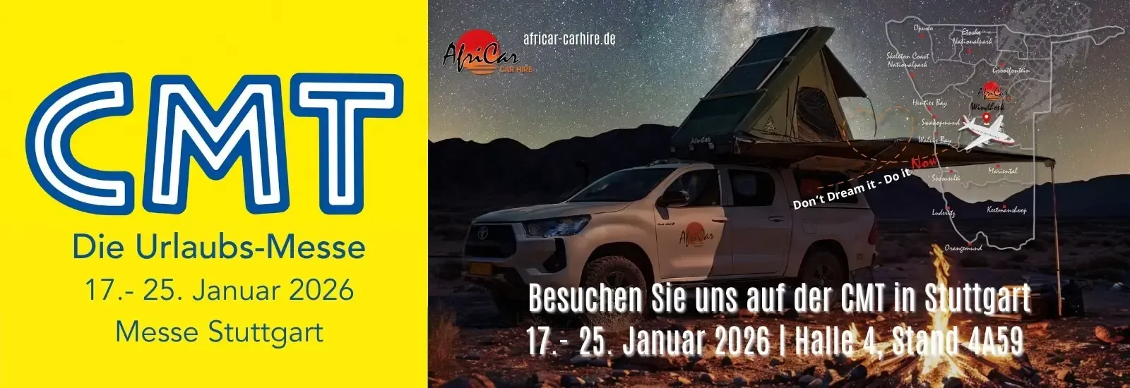 Einladung CMT Urlaubs Messe 17.-25. Januar 2026