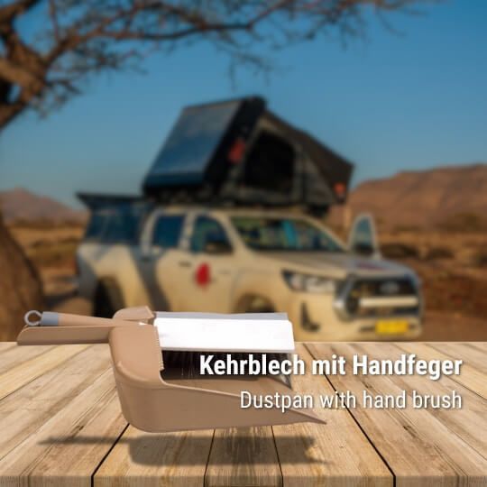 Kehrblech mit Handfeger