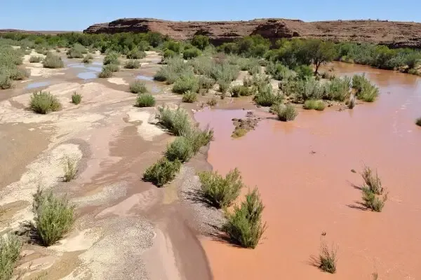 Flussdurchfahrt Namibia