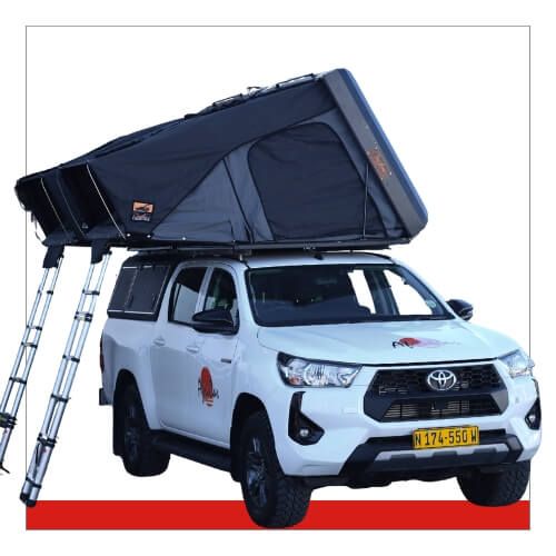 Toyota Hilux Camper Hardshell Rooftop Tent