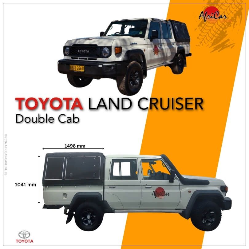 Abmessungen Toyota Land Cruiser Doppel Kabine