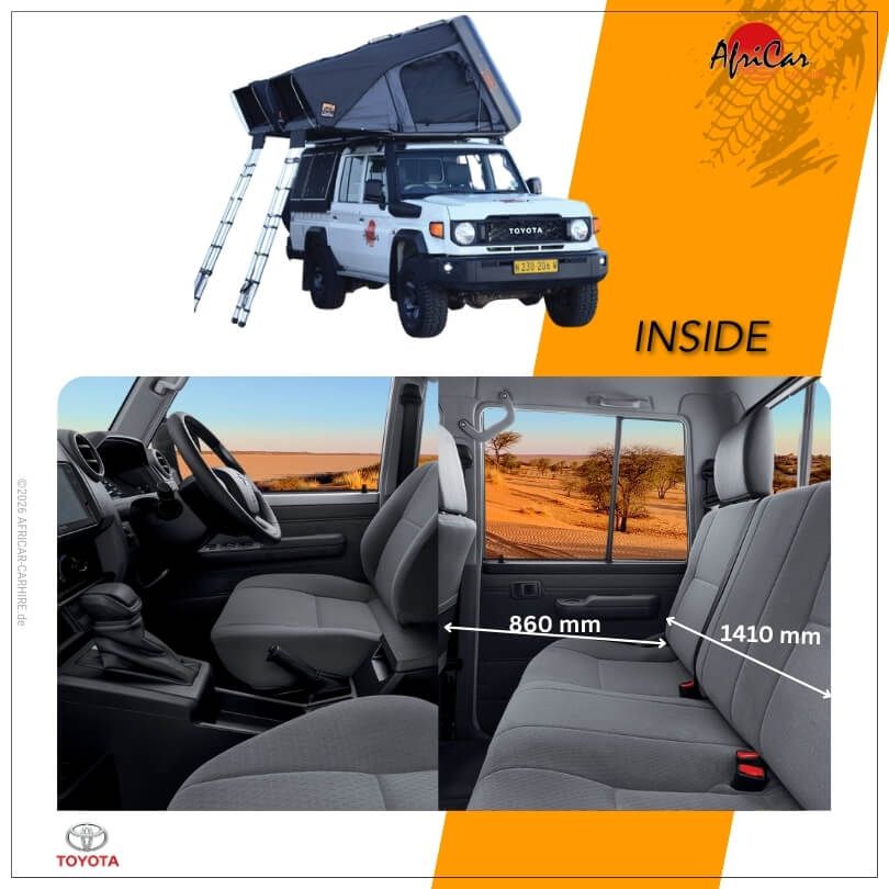 Dimensions Toyota Land Cruiser Camper